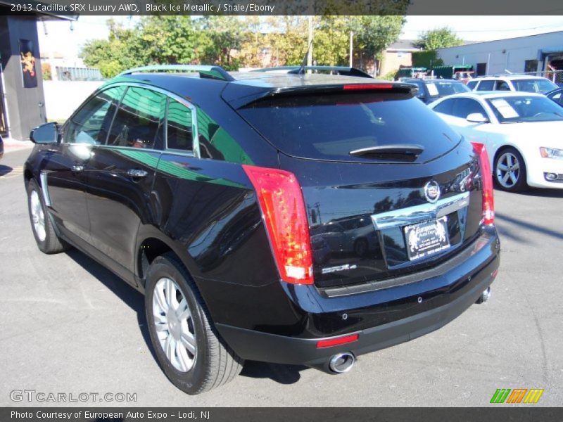 Black Ice Metallic / Shale/Ebony 2013 Cadillac SRX Luxury AWD