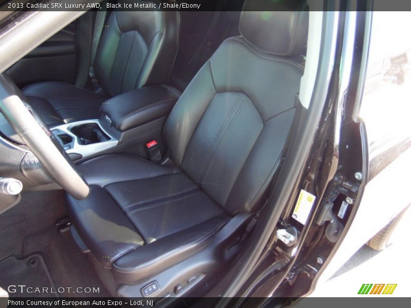 Black Ice Metallic / Shale/Ebony 2013 Cadillac SRX Luxury AWD