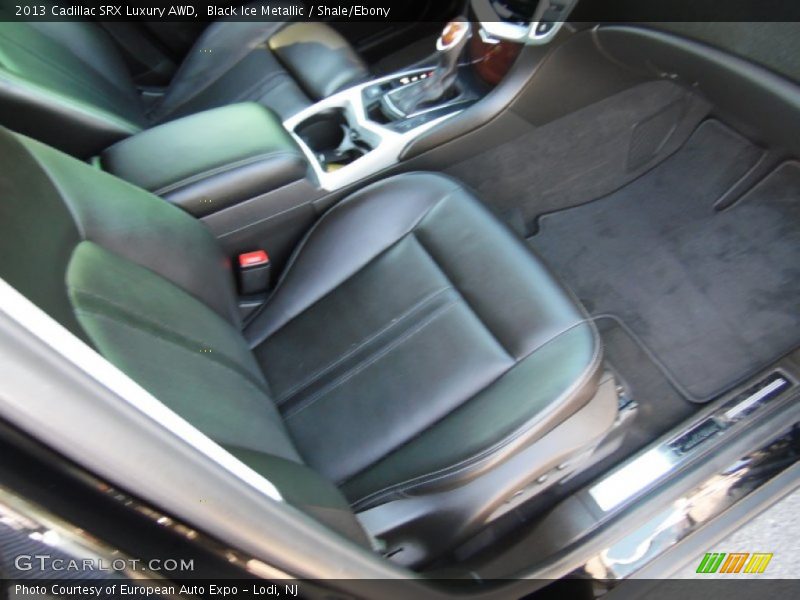 Black Ice Metallic / Shale/Ebony 2013 Cadillac SRX Luxury AWD