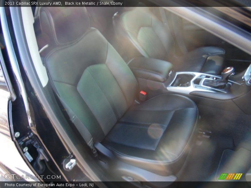 Black Ice Metallic / Shale/Ebony 2013 Cadillac SRX Luxury AWD