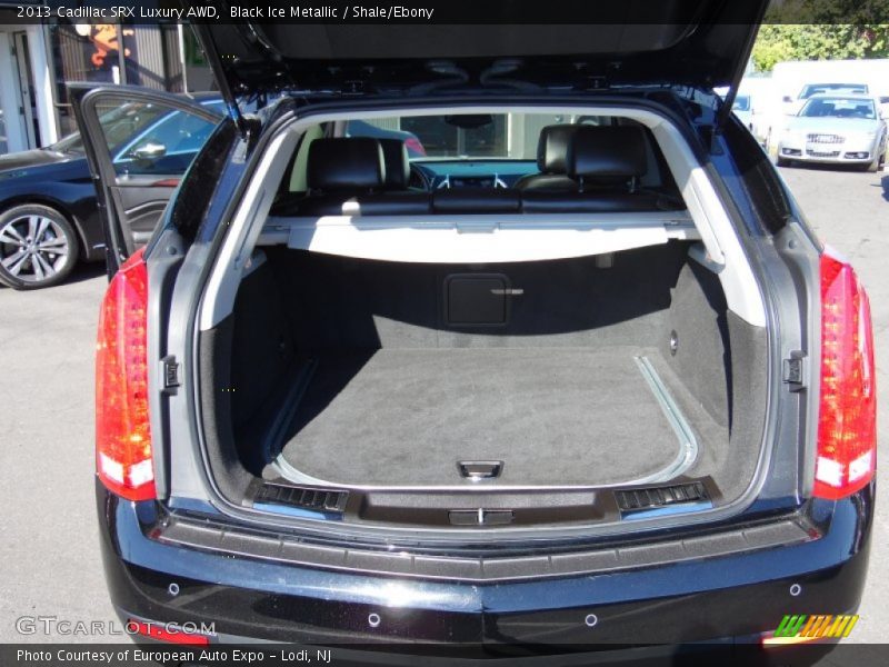 Black Ice Metallic / Shale/Ebony 2013 Cadillac SRX Luxury AWD