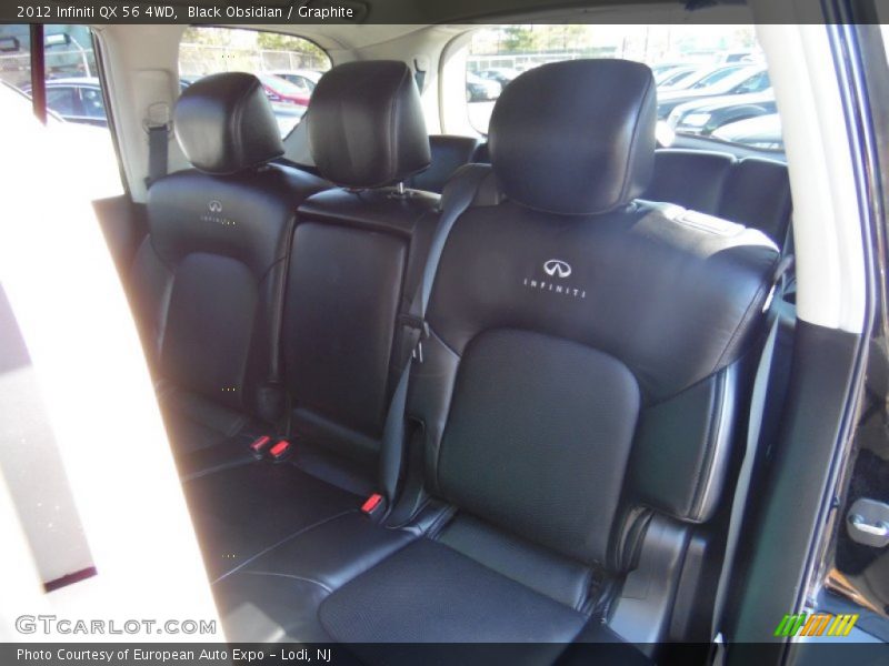 Black Obsidian / Graphite 2012 Infiniti QX 56 4WD