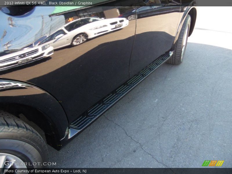 Black Obsidian / Graphite 2012 Infiniti QX 56 4WD