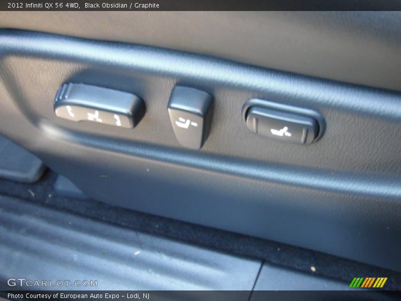 Black Obsidian / Graphite 2012 Infiniti QX 56 4WD