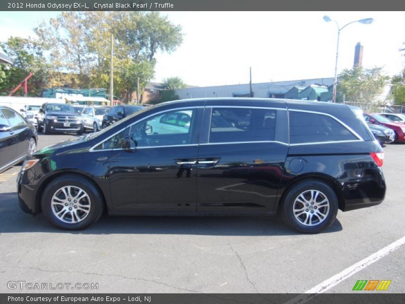Crystal Black Pearl / Truffle 2012 Honda Odyssey EX-L