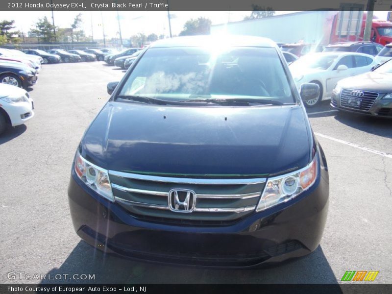 Crystal Black Pearl / Truffle 2012 Honda Odyssey EX-L