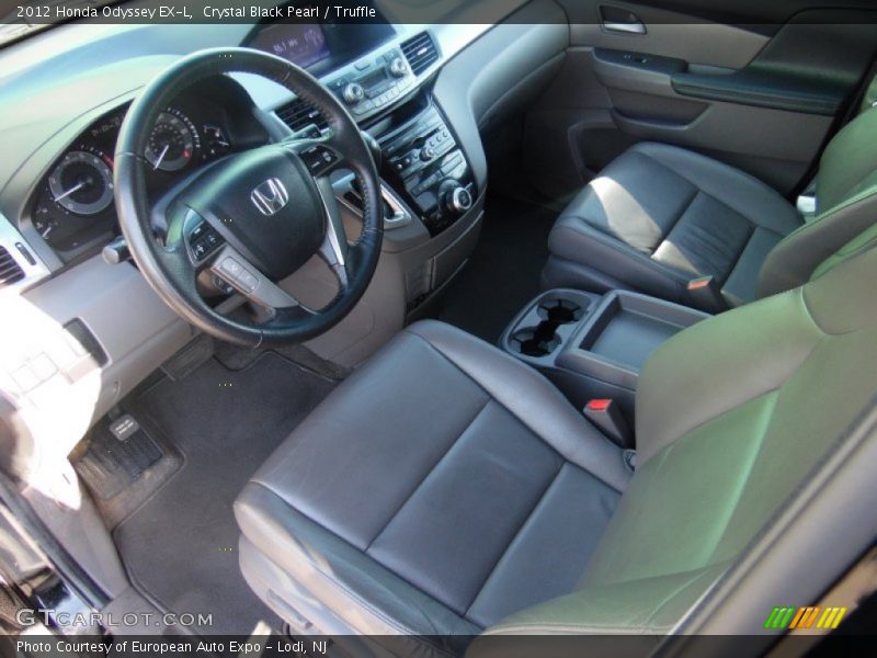 Crystal Black Pearl / Truffle 2012 Honda Odyssey EX-L