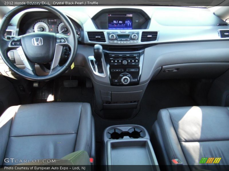 Crystal Black Pearl / Truffle 2012 Honda Odyssey EX-L