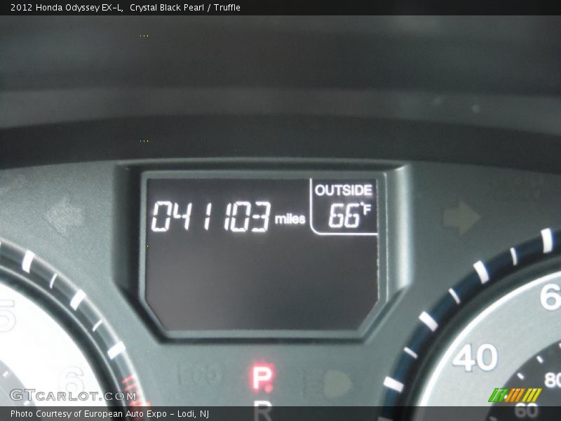 Crystal Black Pearl / Truffle 2012 Honda Odyssey EX-L