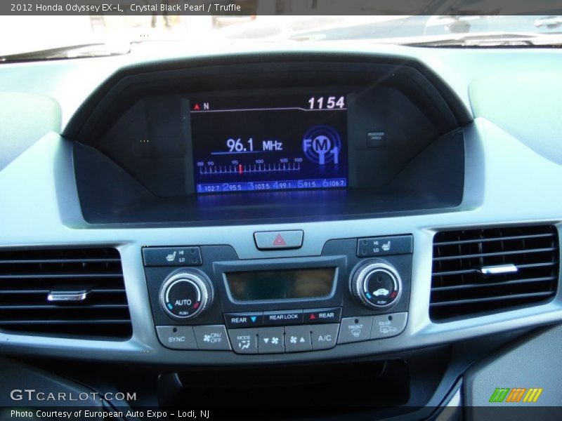 Crystal Black Pearl / Truffle 2012 Honda Odyssey EX-L