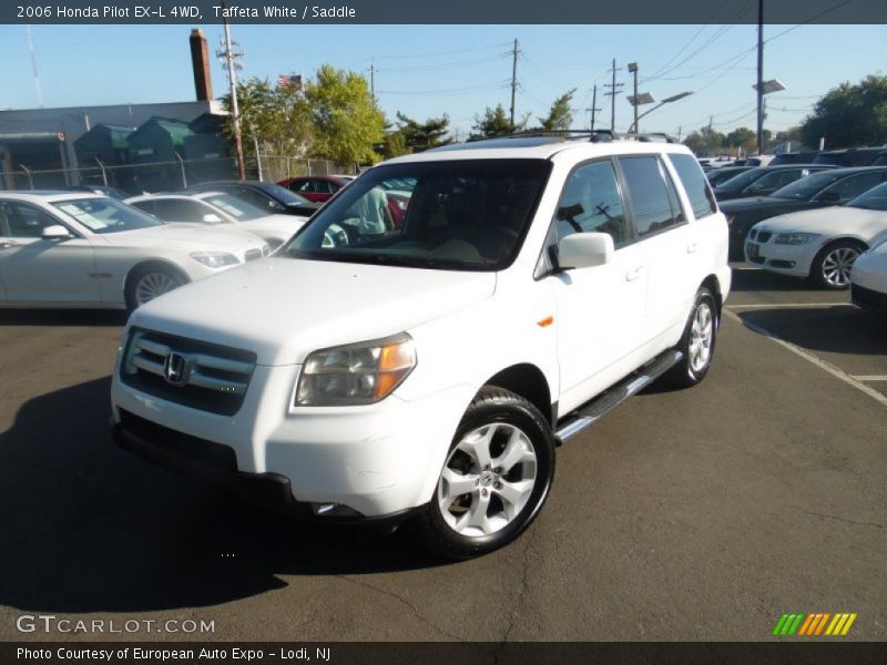 Taffeta White / Saddle 2006 Honda Pilot EX-L 4WD