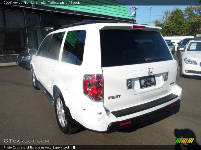 Taffeta White / Saddle 2006 Honda Pilot EX-L 4WD