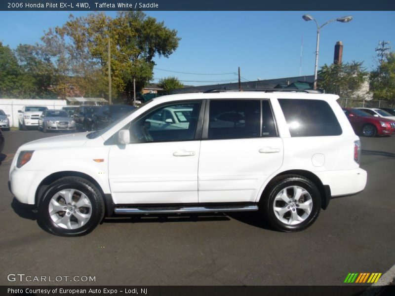 Taffeta White / Saddle 2006 Honda Pilot EX-L 4WD