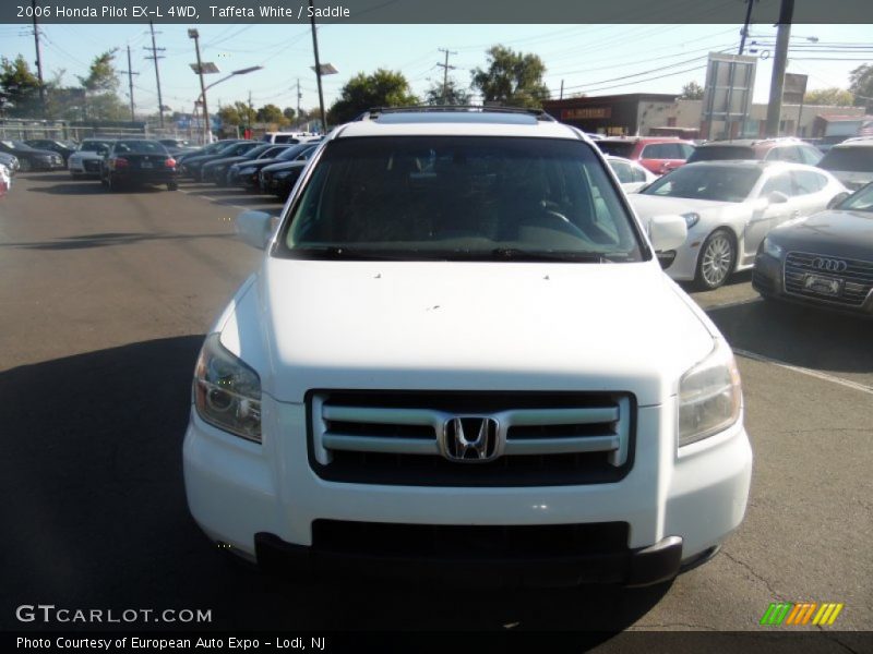 Taffeta White / Saddle 2006 Honda Pilot EX-L 4WD