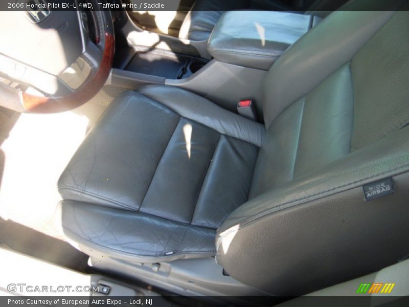 Taffeta White / Saddle 2006 Honda Pilot EX-L 4WD