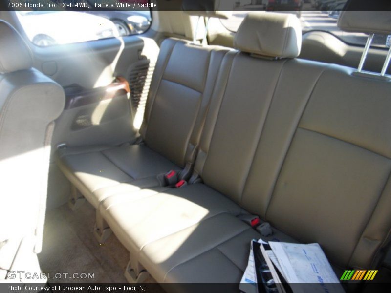 Taffeta White / Saddle 2006 Honda Pilot EX-L 4WD
