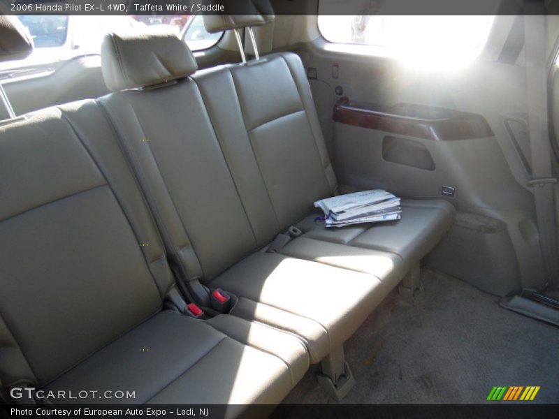 Taffeta White / Saddle 2006 Honda Pilot EX-L 4WD