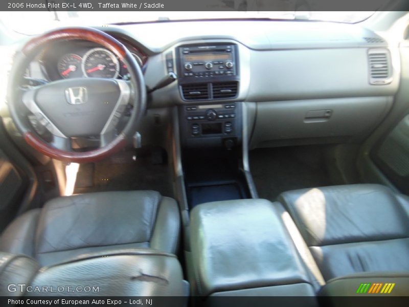 Taffeta White / Saddle 2006 Honda Pilot EX-L 4WD