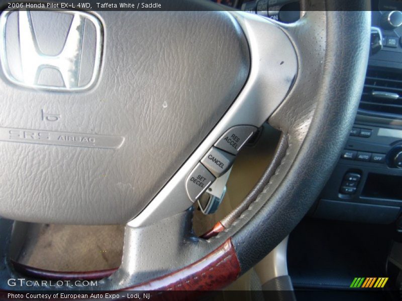 Taffeta White / Saddle 2006 Honda Pilot EX-L 4WD