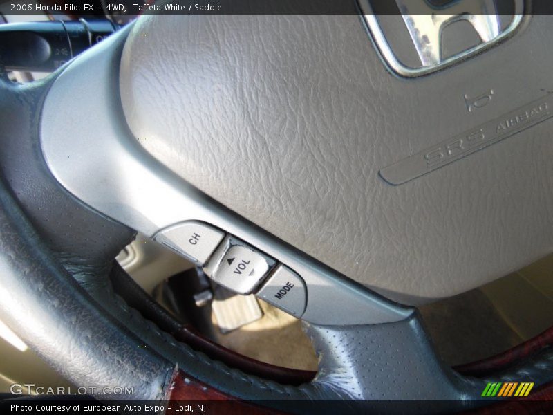 Taffeta White / Saddle 2006 Honda Pilot EX-L 4WD