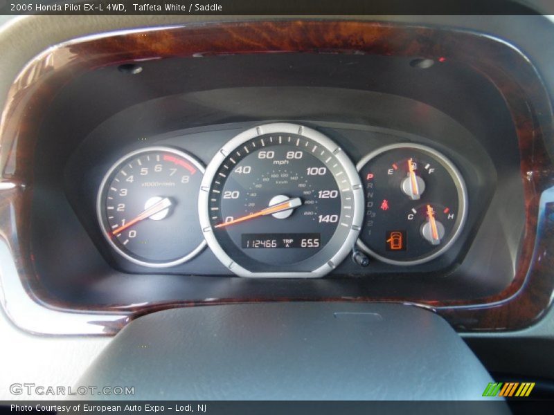 Taffeta White / Saddle 2006 Honda Pilot EX-L 4WD