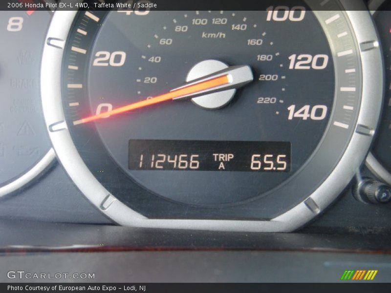 Taffeta White / Saddle 2006 Honda Pilot EX-L 4WD