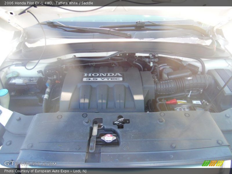 Taffeta White / Saddle 2006 Honda Pilot EX-L 4WD