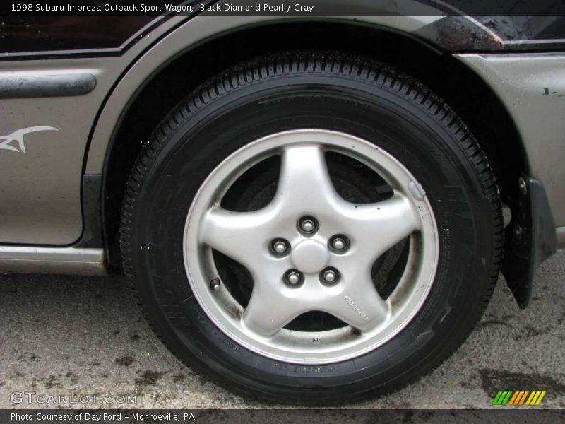 Black Diamond Pearl / Gray 1998 Subaru Impreza Outback Sport Wagon