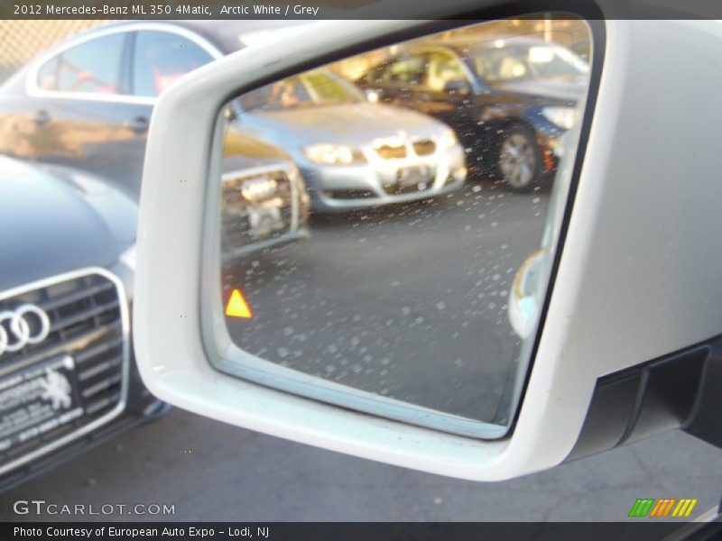 Arctic White / Grey 2012 Mercedes-Benz ML 350 4Matic
