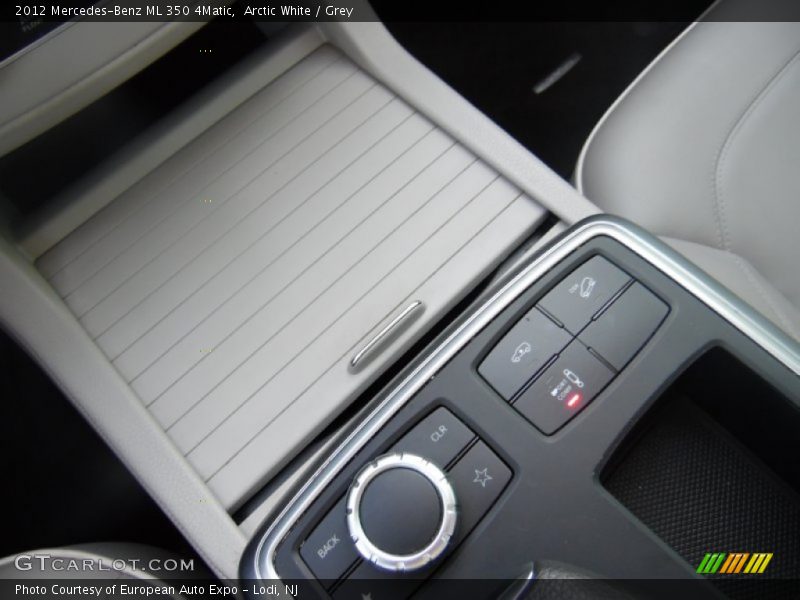 Arctic White / Grey 2012 Mercedes-Benz ML 350 4Matic