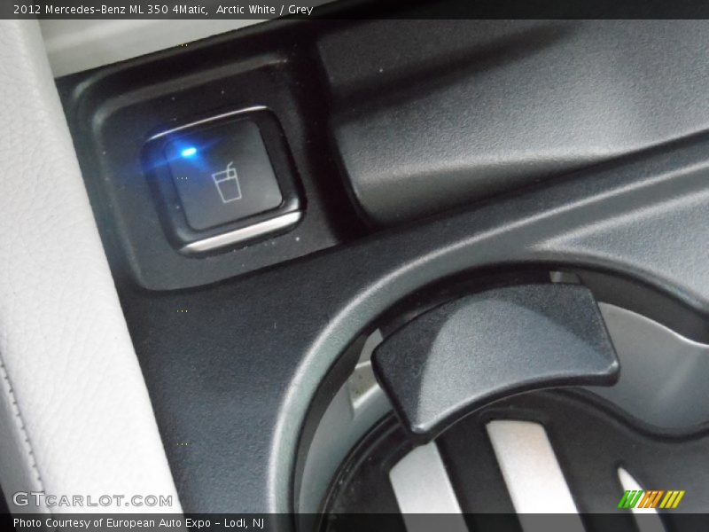 Arctic White / Grey 2012 Mercedes-Benz ML 350 4Matic