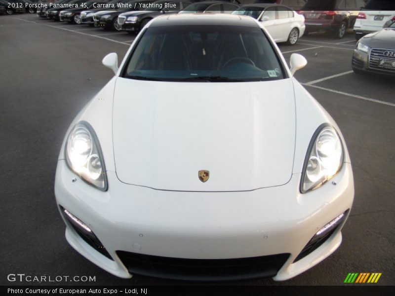 Carrara White / Yachting Blue 2012 Porsche Panamera 4S