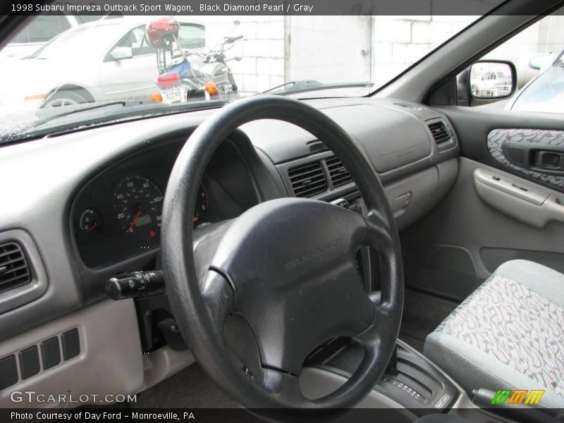 Black Diamond Pearl / Gray 1998 Subaru Impreza Outback Sport Wagon