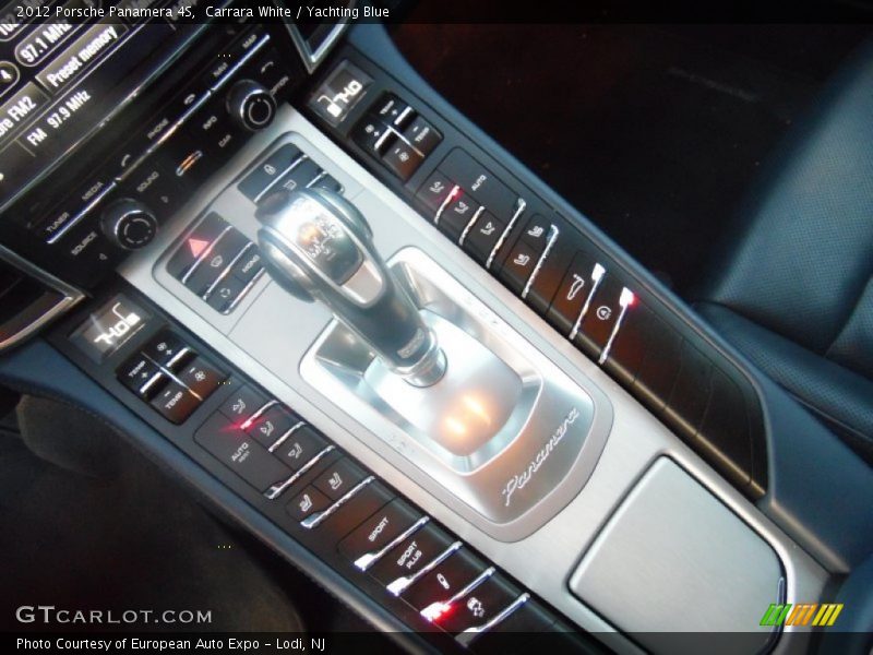 Carrara White / Yachting Blue 2012 Porsche Panamera 4S