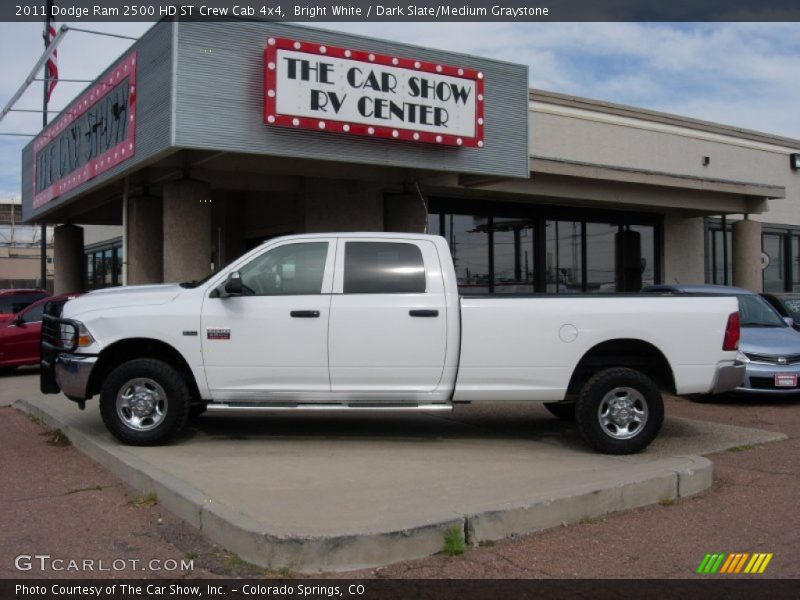 Bright White / Dark Slate/Medium Graystone 2011 Dodge Ram 2500 HD ST Crew Cab 4x4