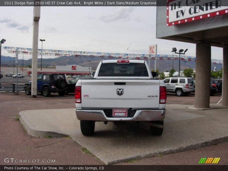 Bright White / Dark Slate/Medium Graystone 2011 Dodge Ram 2500 HD ST Crew Cab 4x4