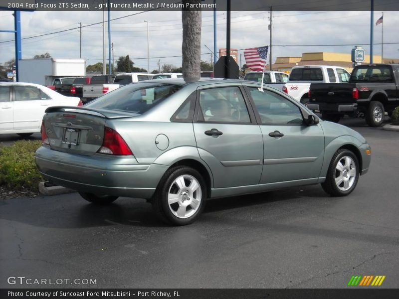 Light Tundra Metallic / Medium Parchment 2004 Ford Focus ZTS Sedan