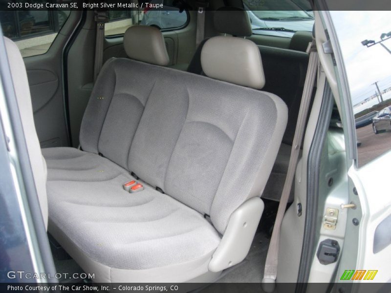 Bright Silver Metallic / Taupe 2003 Dodge Caravan SE