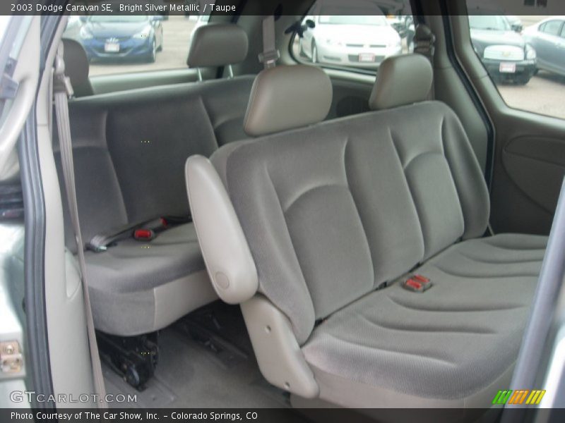 Bright Silver Metallic / Taupe 2003 Dodge Caravan SE