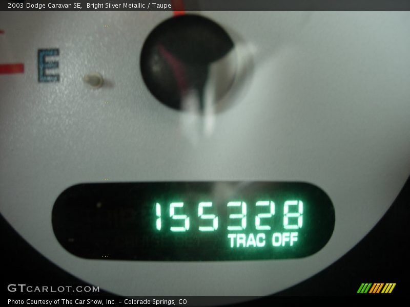 Bright Silver Metallic / Taupe 2003 Dodge Caravan SE