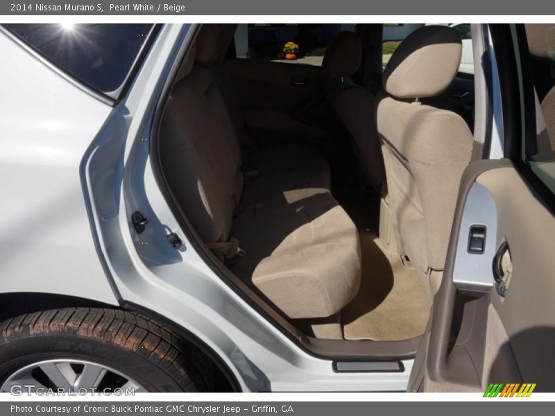 Pearl White / Beige 2014 Nissan Murano S