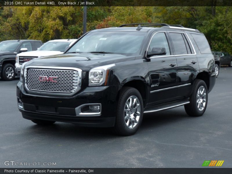 Onyx Black / Jet Black 2016 GMC Yukon Denali 4WD