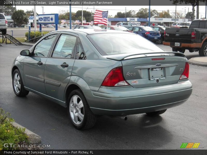 Light Tundra Metallic / Medium Parchment 2004 Ford Focus ZTS Sedan