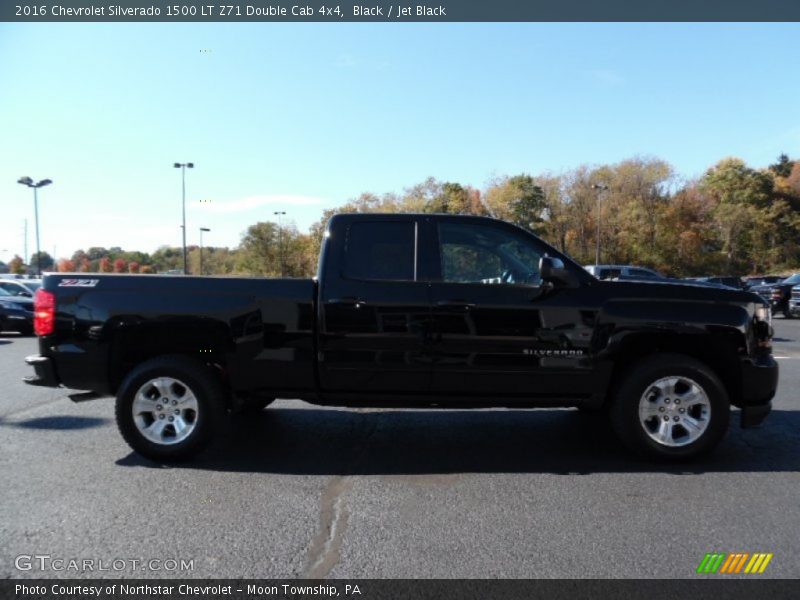 Black / Jet Black 2016 Chevrolet Silverado 1500 LT Z71 Double Cab 4x4