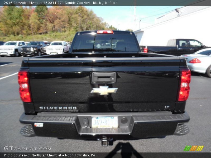 Black / Jet Black 2016 Chevrolet Silverado 1500 LT Z71 Double Cab 4x4