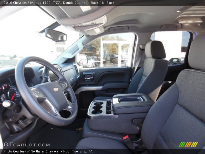 Black / Jet Black 2016 Chevrolet Silverado 1500 LT Z71 Double Cab 4x4