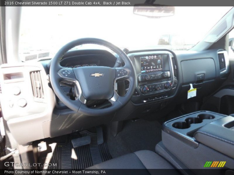 Black / Jet Black 2016 Chevrolet Silverado 1500 LT Z71 Double Cab 4x4