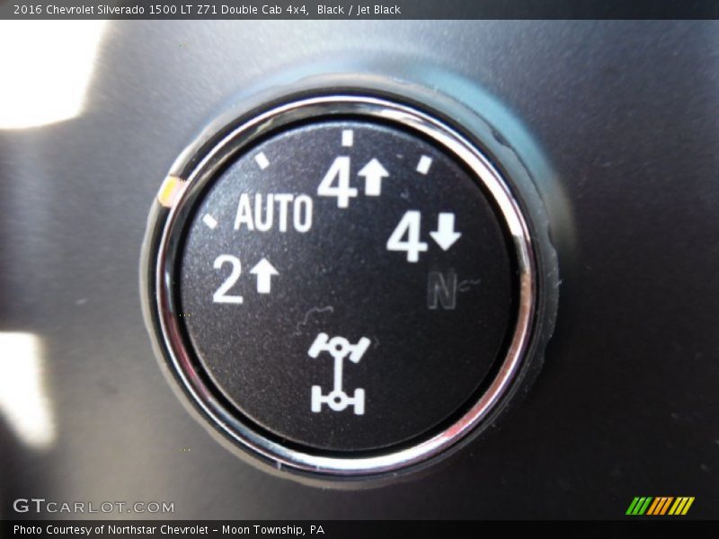 Black / Jet Black 2016 Chevrolet Silverado 1500 LT Z71 Double Cab 4x4