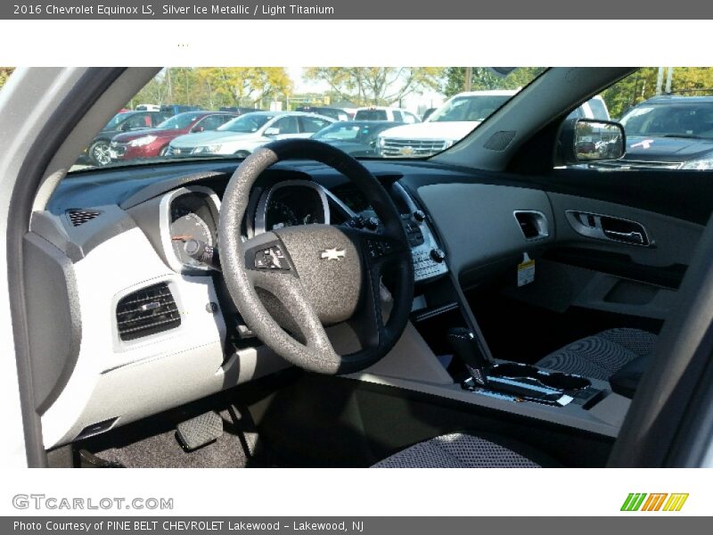 Silver Ice Metallic / Light Titanium 2016 Chevrolet Equinox LS