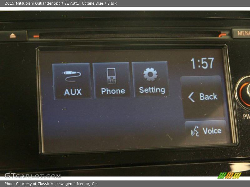 Octane Blue / Black 2015 Mitsubishi Outlander Sport SE AWC